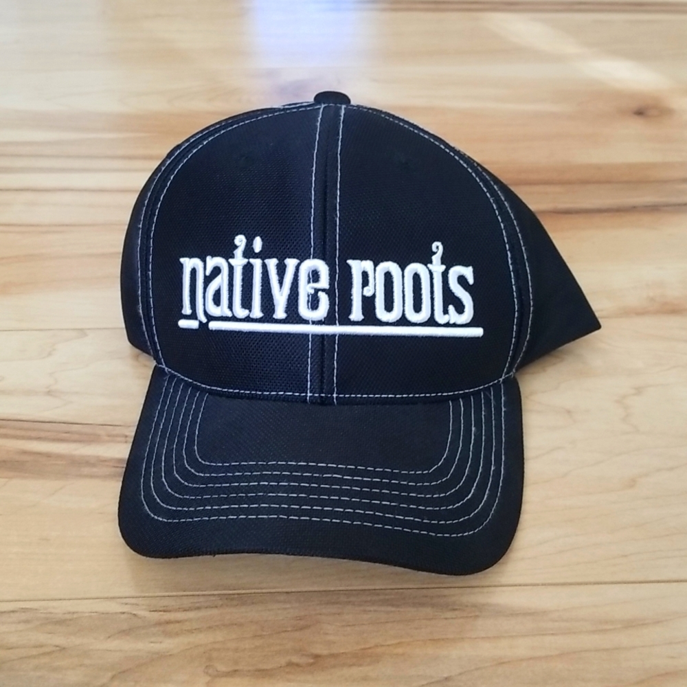 Native roots hat black